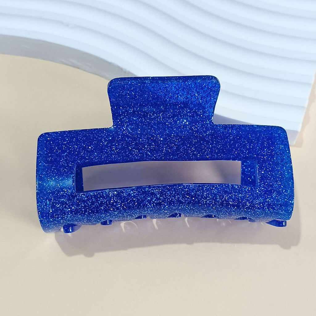4TH OF JULY RECTANGLE HAIR CLAW CLIPS_CWAHA0700: NAVY / (OS) 3