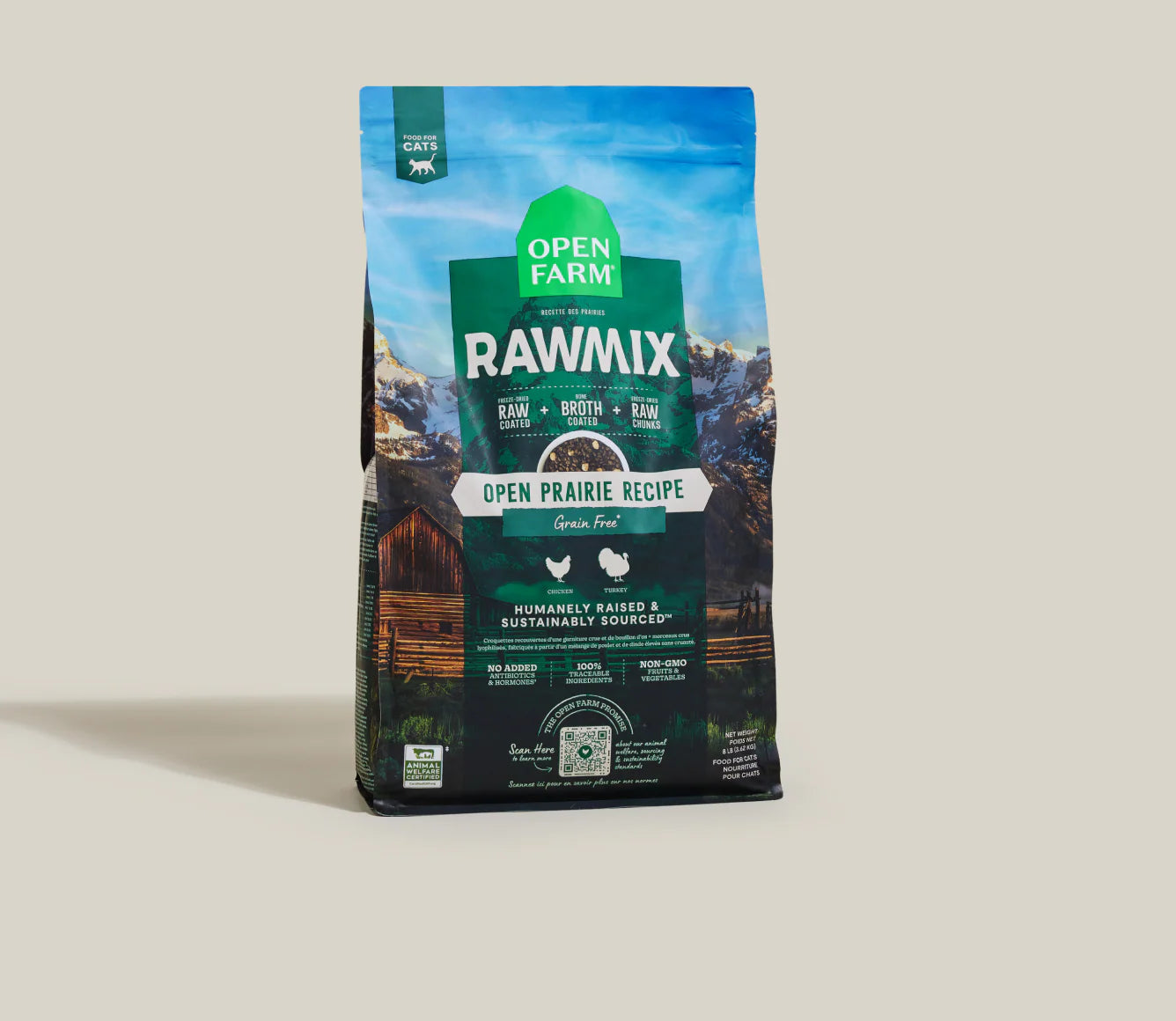 Open Farm - Grain Free Raw Mix - Cat Food
