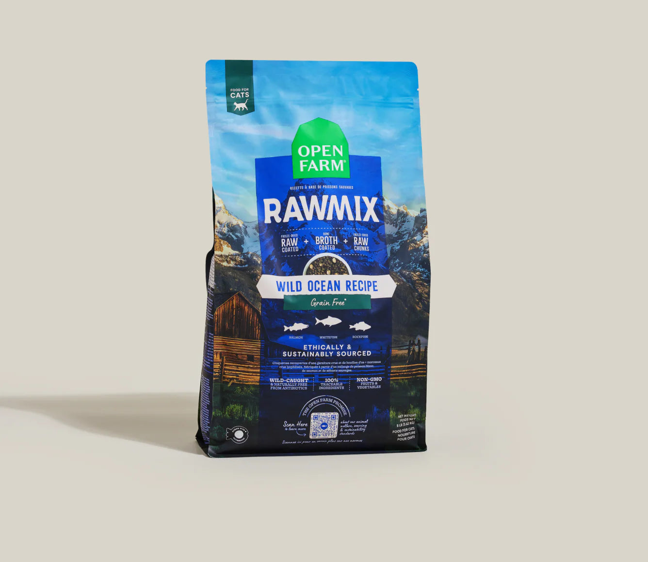 Open Farm - Grain Free Raw Mix - Cat Food