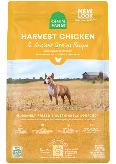 Open Farm- Ancient Grains Recipe - Dog Kibble