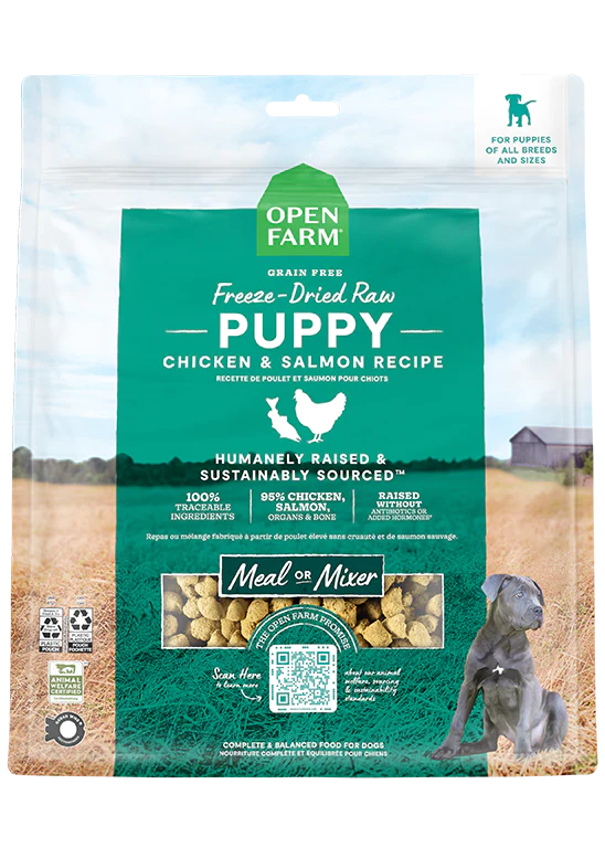 Open Farm - Freeze Dried Raw Morsels - Meal or Mixer - For Dogs