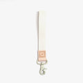 Off White - Wristlet Keychain: White