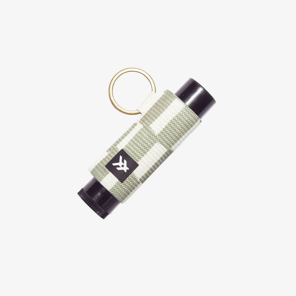 Scout - Chapstick Holder Keychain: Cream/Green