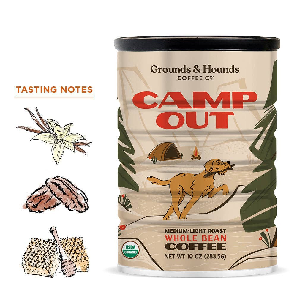 Grounds & Hounds Coffee - Camp Out Summer Roast