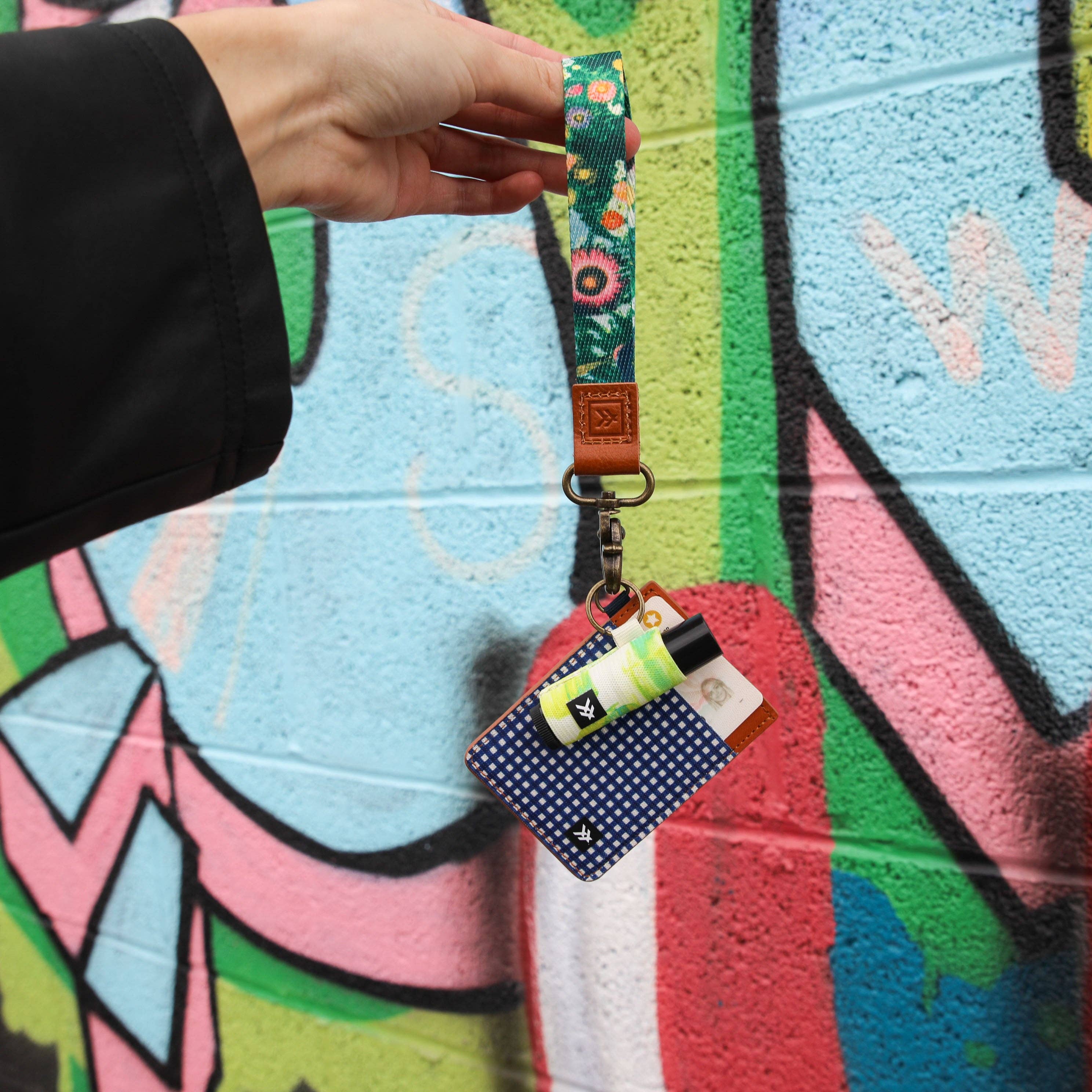 Claudia - Wristlet Keychain: Default Title