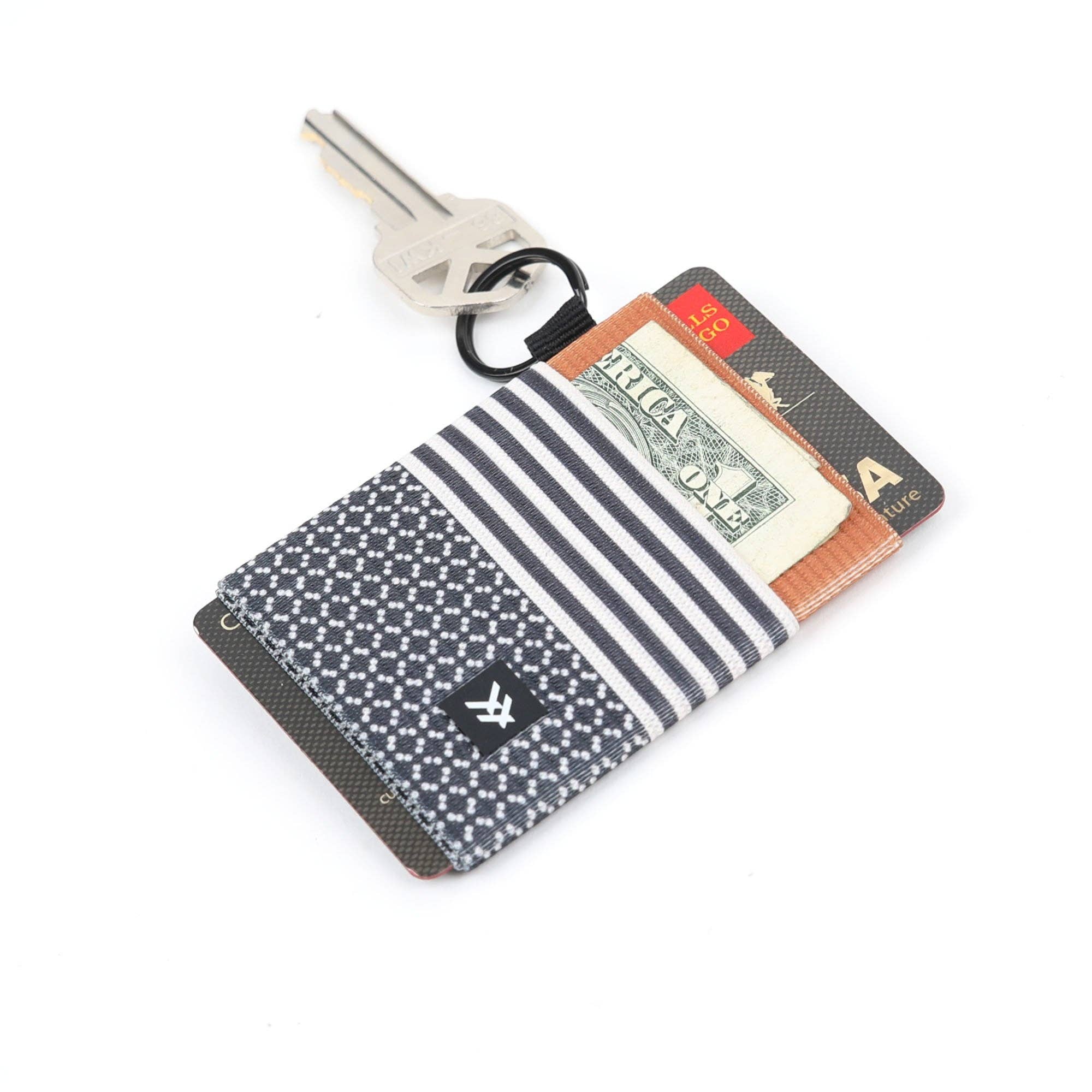 Sanders - Elastic Wallet: Brown/Black