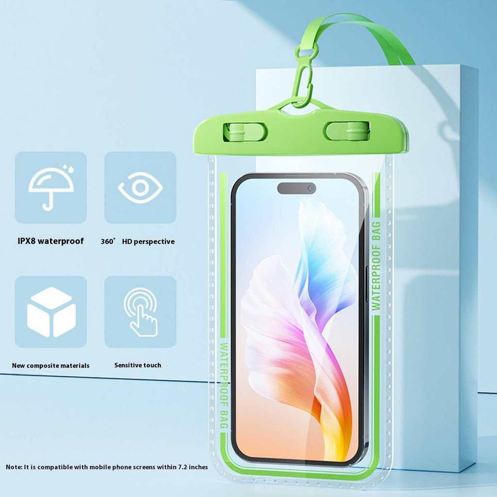 Waterproof Phone Case for Swimming -Touchscreen_CWMM6775: Black / (OS) 1