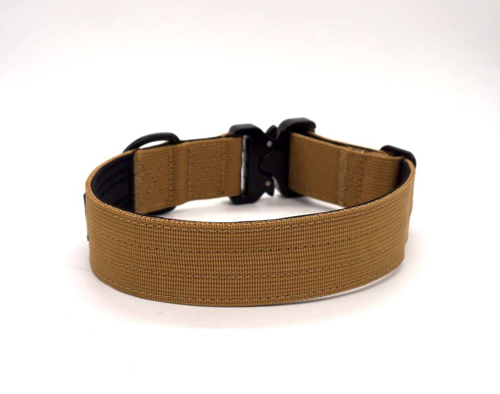 Tan Premium Dog Collar: Extra Large