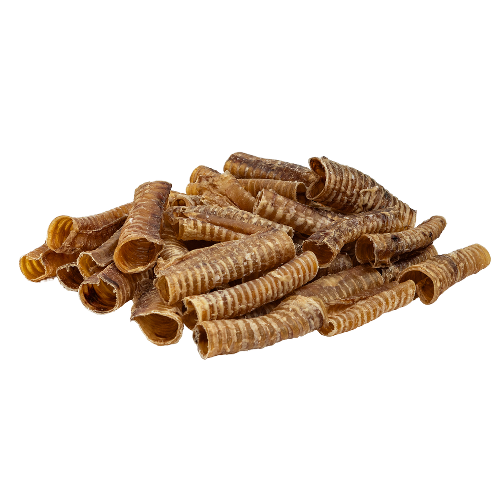 6" Beef Trachea Dog Treat - All-Natural Dog Chews (25/Bag)