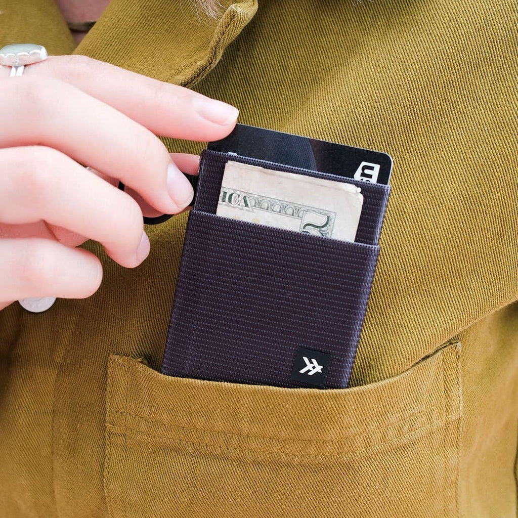 Black - Elastic Wallet: Black