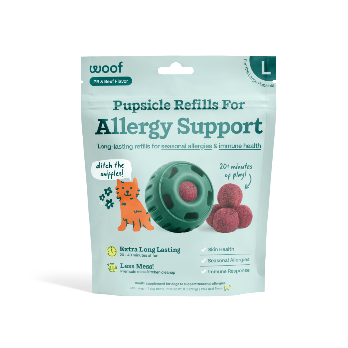 Allergy Support Wellness Pops: Extra Large