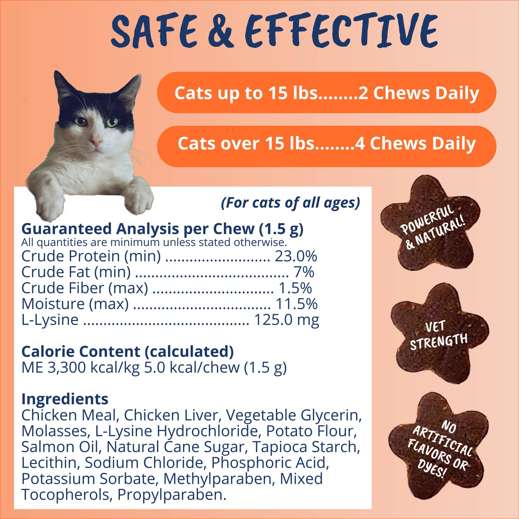 Under the Weather Cat Urinary Support Chews 60 ct.