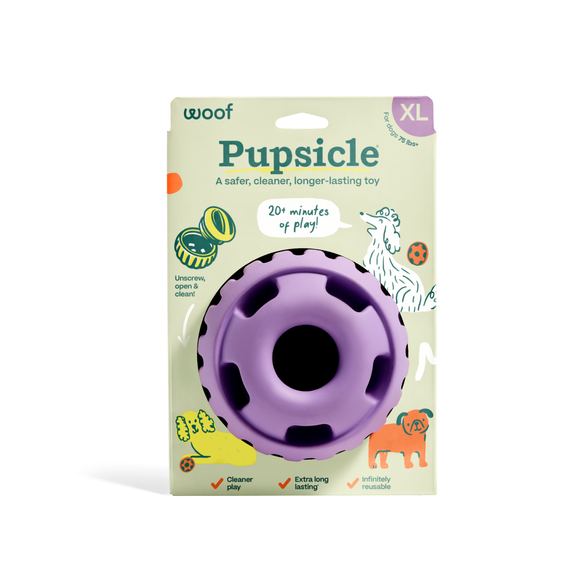 The Pupsicle - Lavender: Small