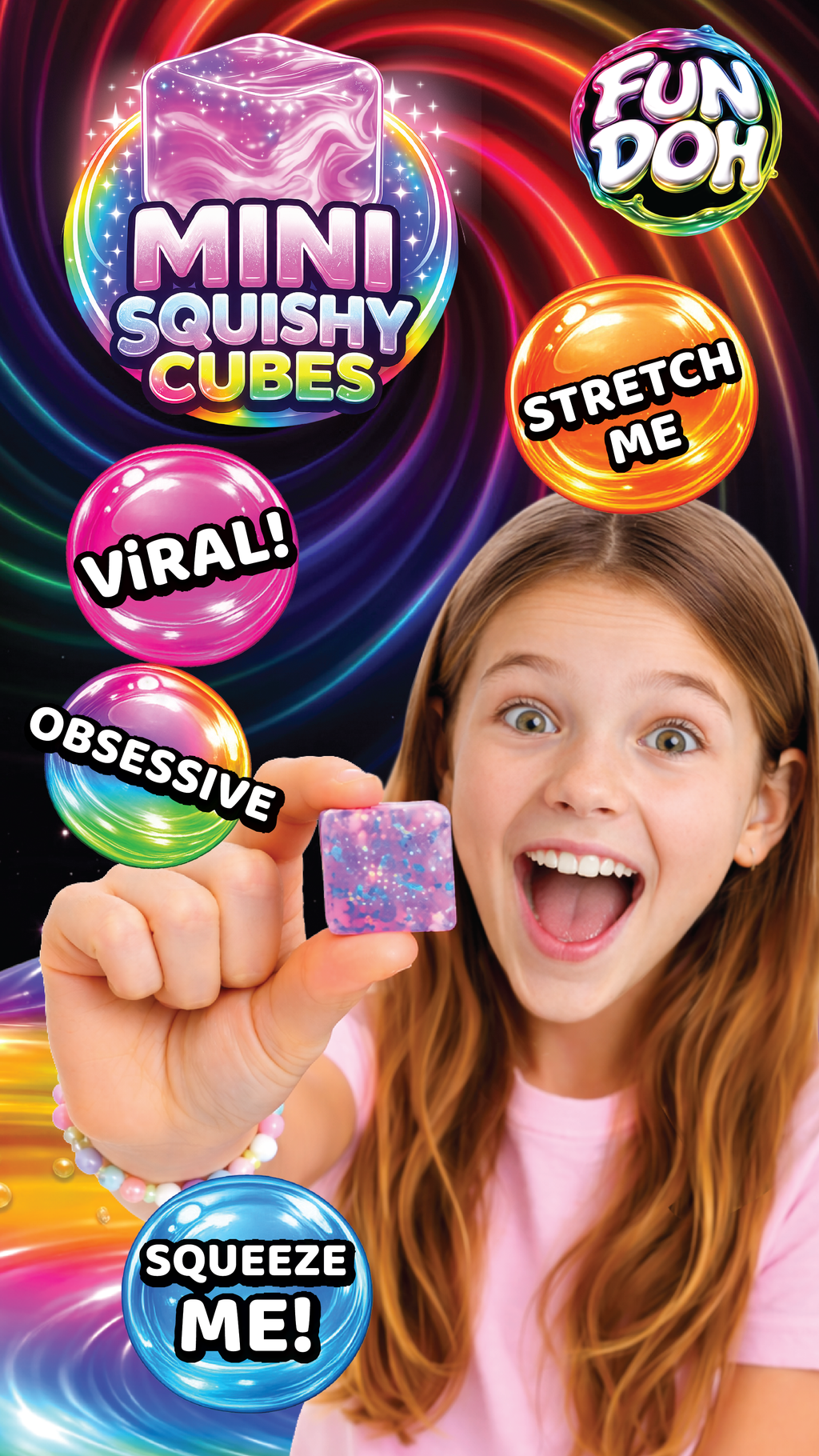 Mini Squishy Cubes