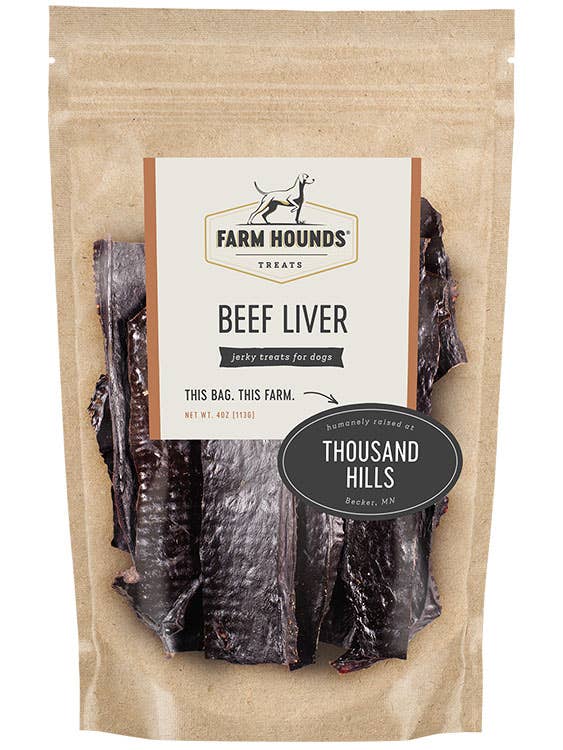 Beef Liver Treats - All-Natural - 4oz: 4.0oz