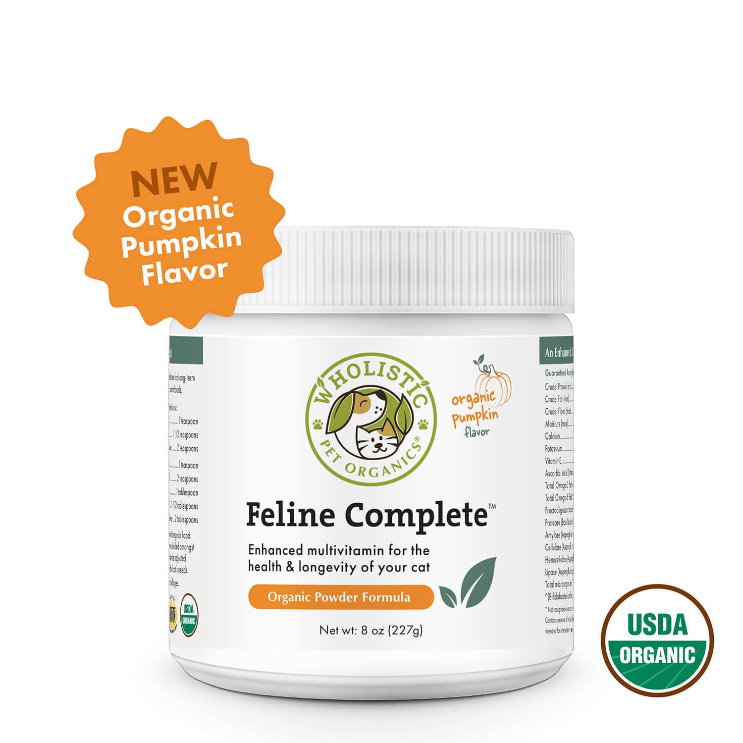 Feline Complete™: Organic Pumpkin / 4 oz