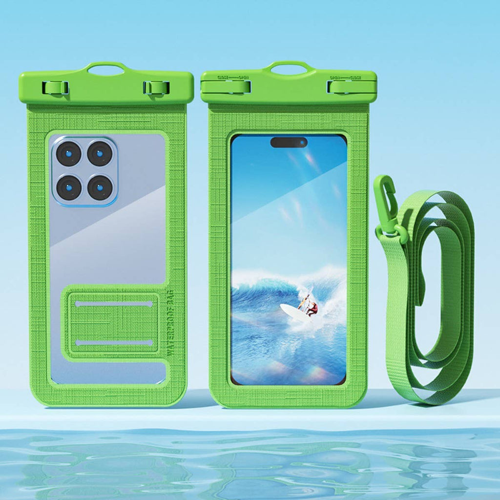 Waterproof Phone Case for Selfie & Touchscreen_CWMM6776: TEALBLUE / (OS) 1