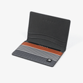 Sanders - Leather Bifold Wallet: Brown/Black
