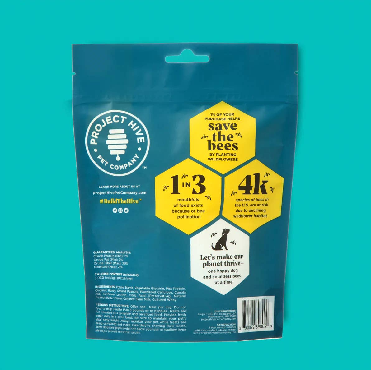Project Hive Chew Treats Peanut Butter Large 9oz