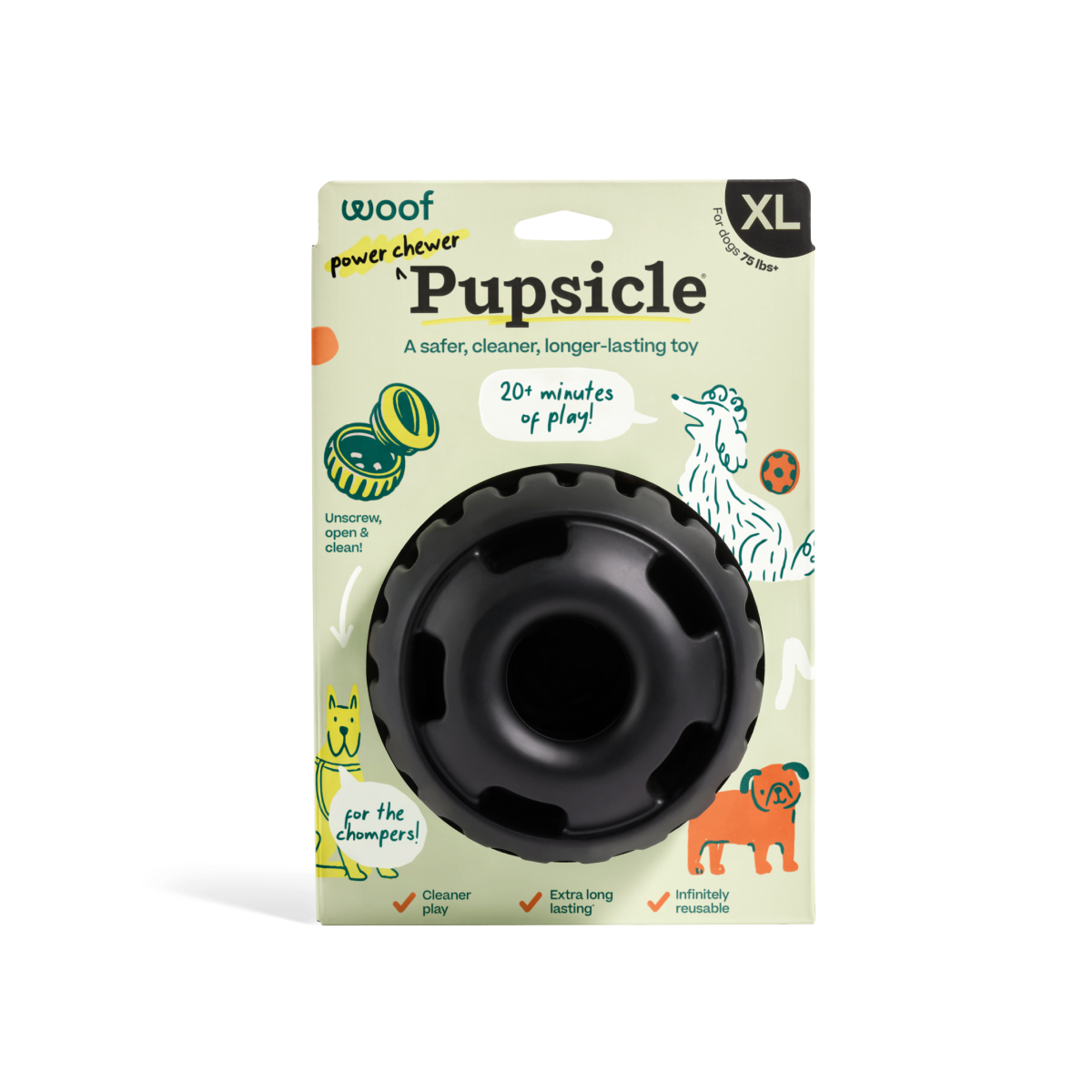 The 'Power Chewer' Pupsicle: Large