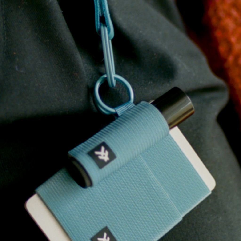 Surf Blue - Chapstick Holder Keychain: Default Title
