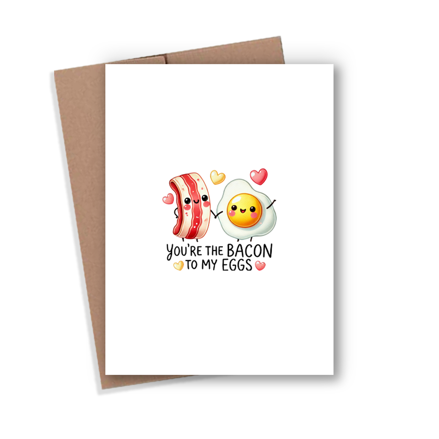 Bacon Eggs Card