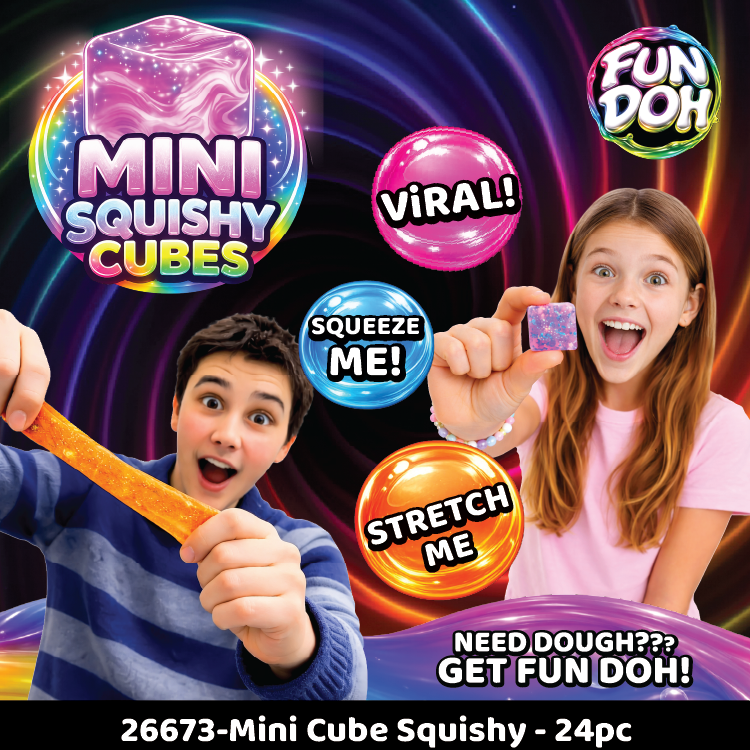 Mini Squishy Cubes
