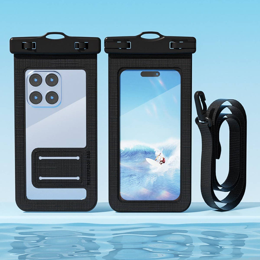 Waterproof Phone Case for Selfie & Touchscreen_CWMM6776: TEALBLUE / (OS) 1
