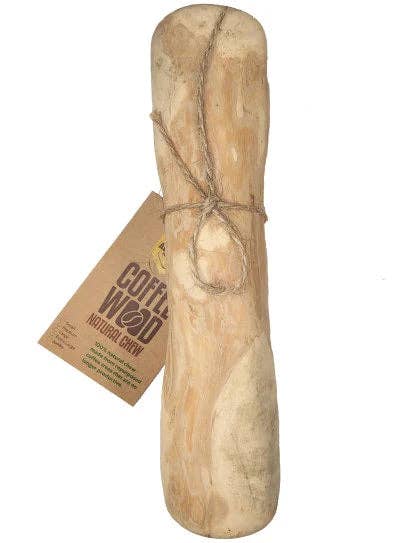 All-Natural Coffee Wood Chews for Dogs!: Single / Small
