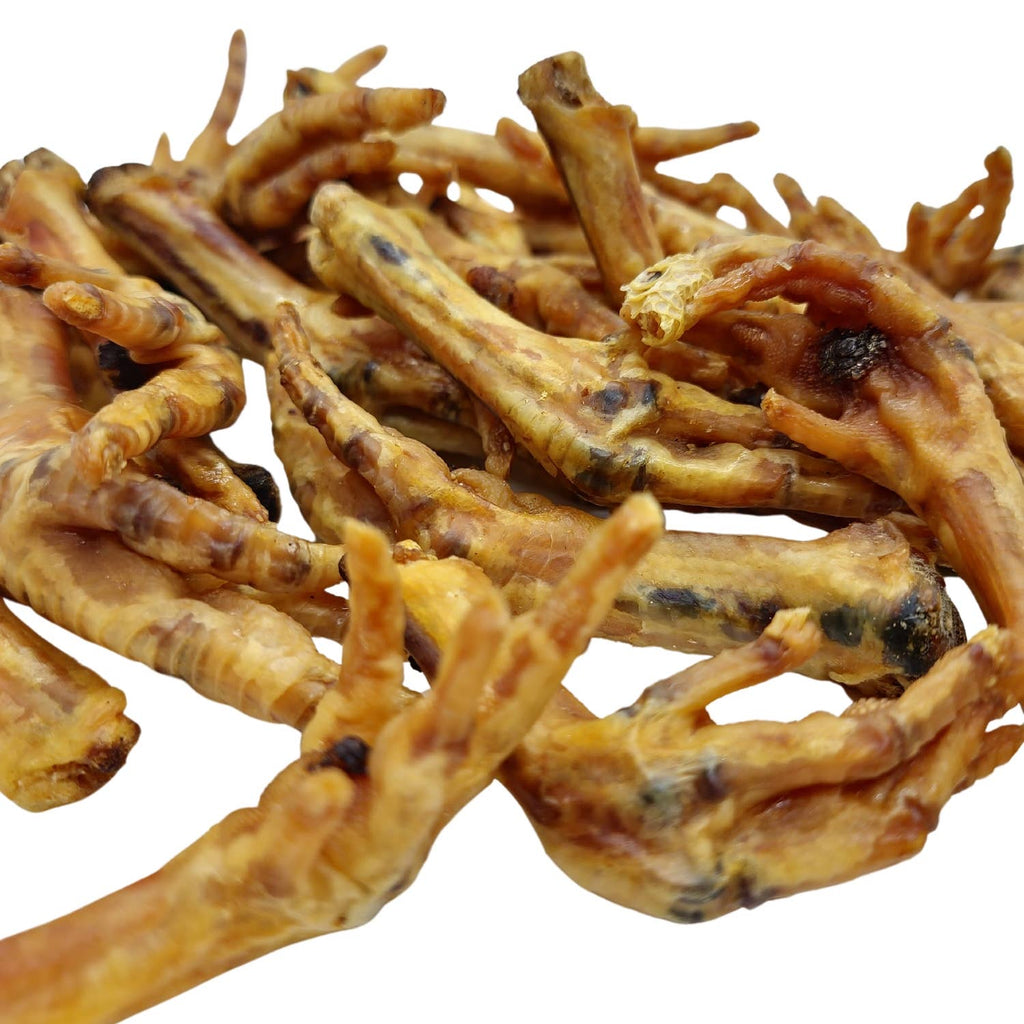 All-Natural Premium Chicken Feet Dog Treats (25/Bag)