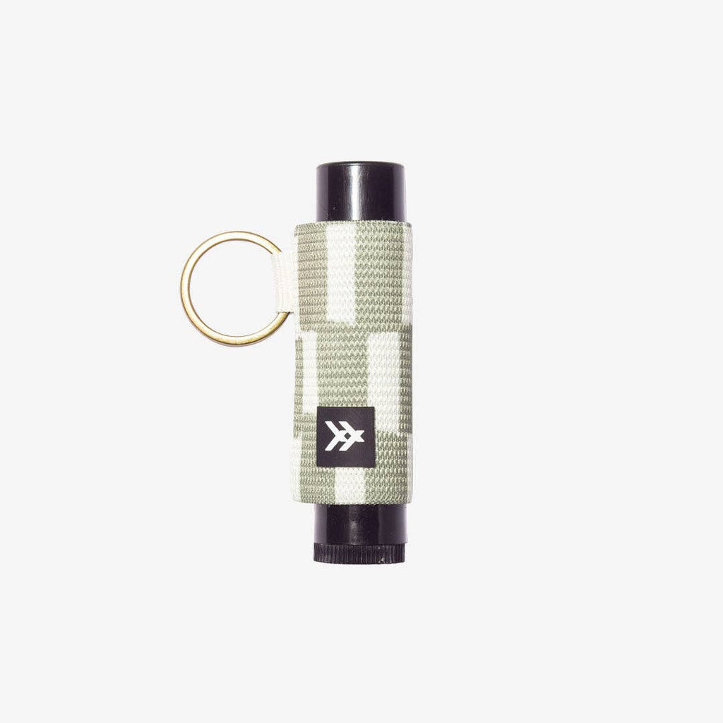 Scout - Chapstick Holder Keychain: Cream/Green