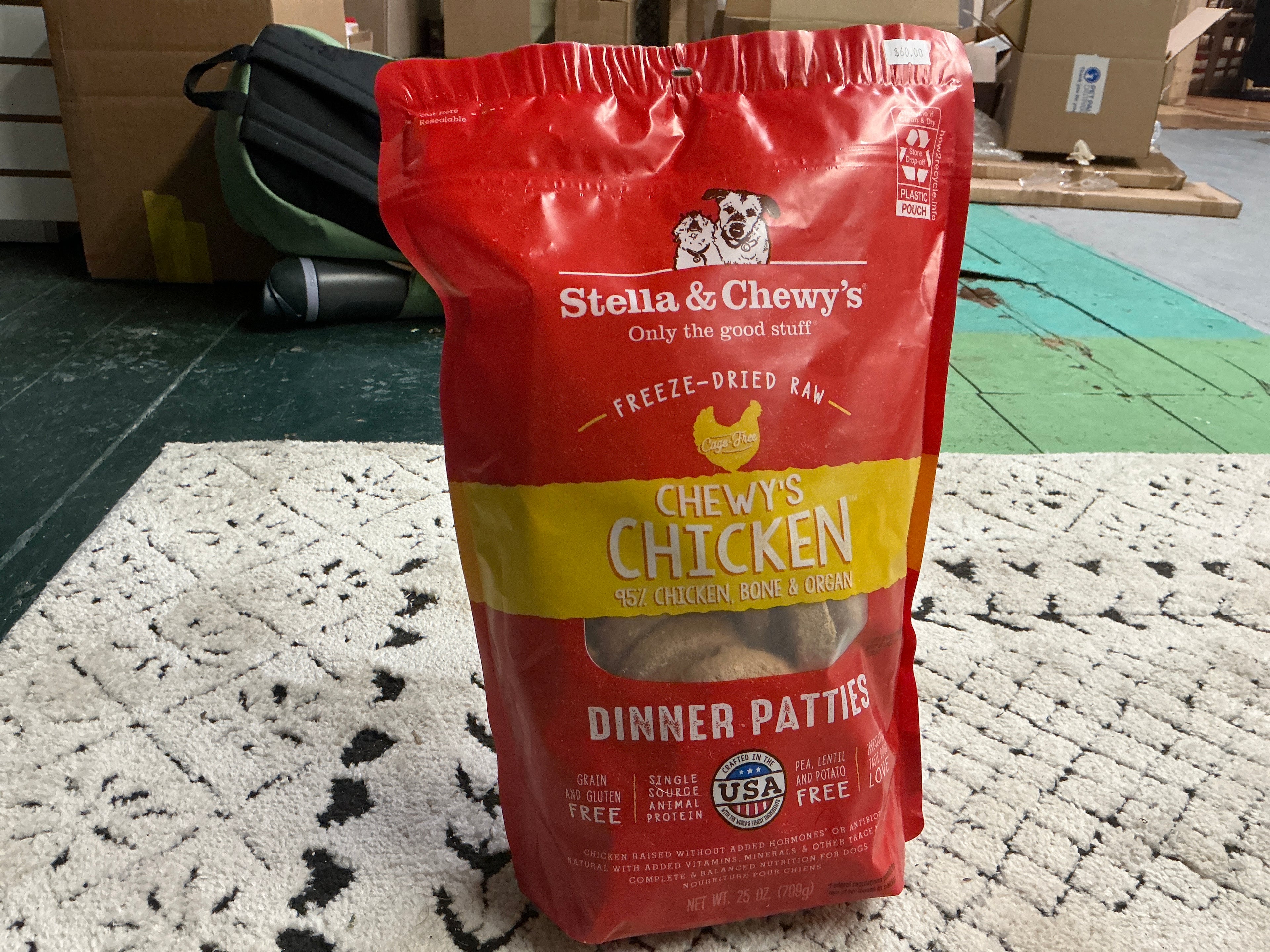 Chewy chicken 25oz