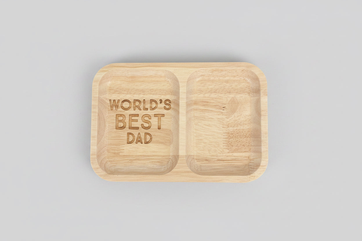 World’s Best Dad Wooden Tray