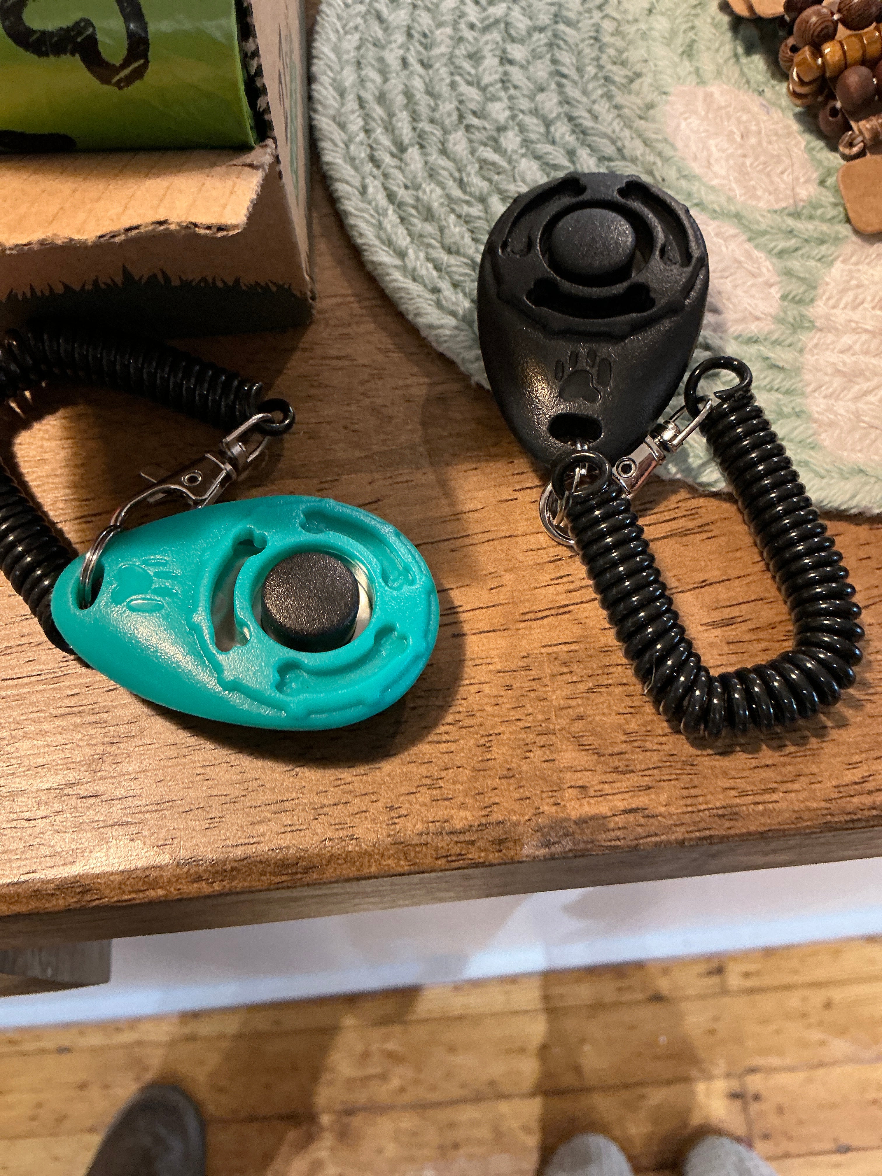 Dog training clicker