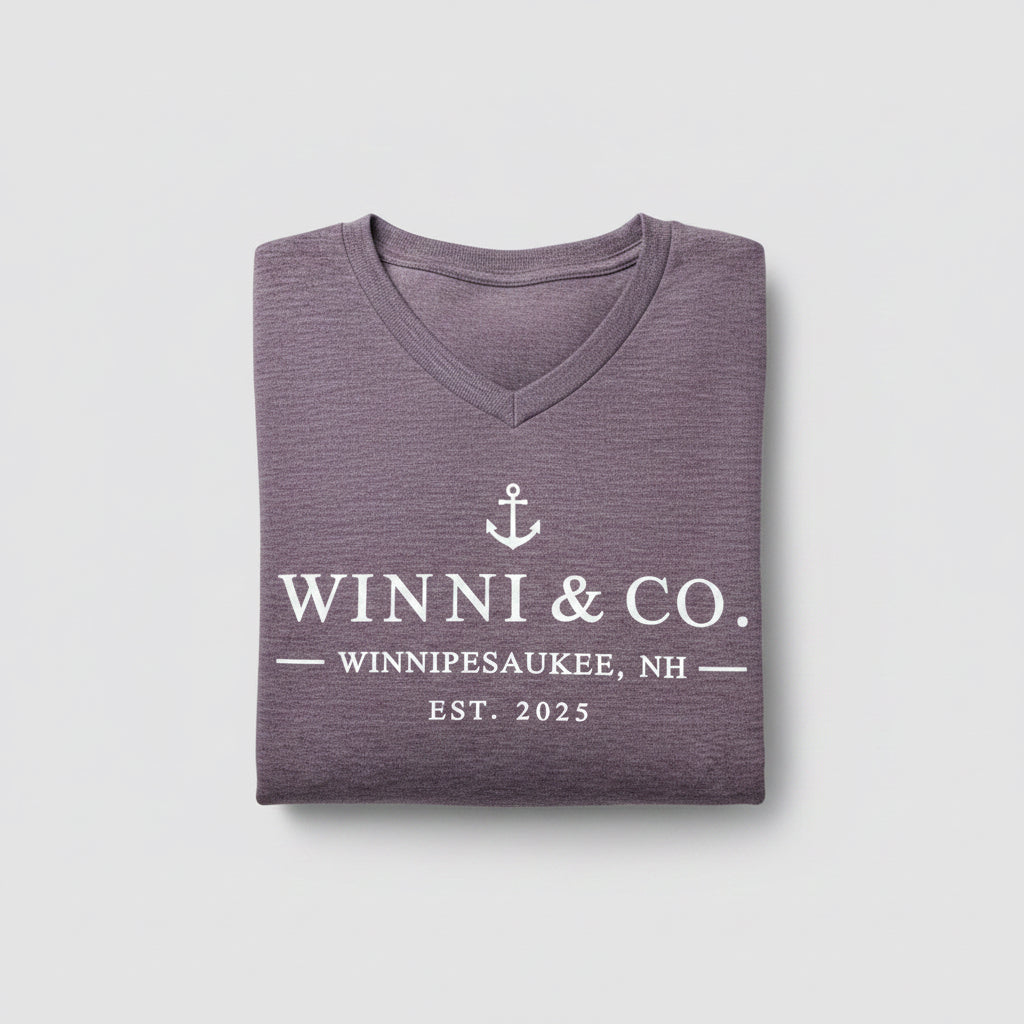 Winni & CO. Purple Crewneck Sm