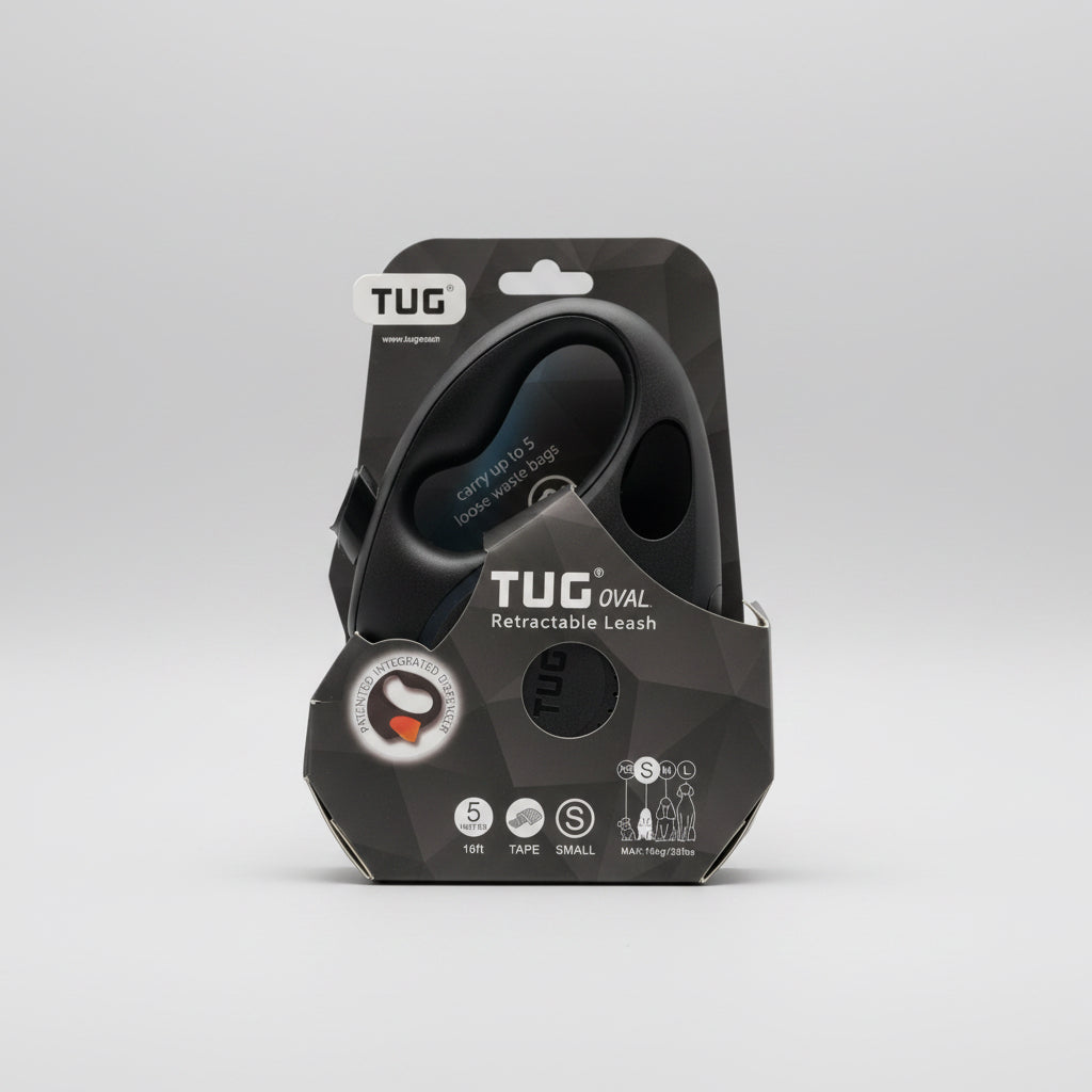 TUG Retractable 16ft Leash Small