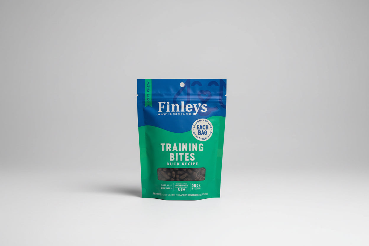Finley‘s duck training treats