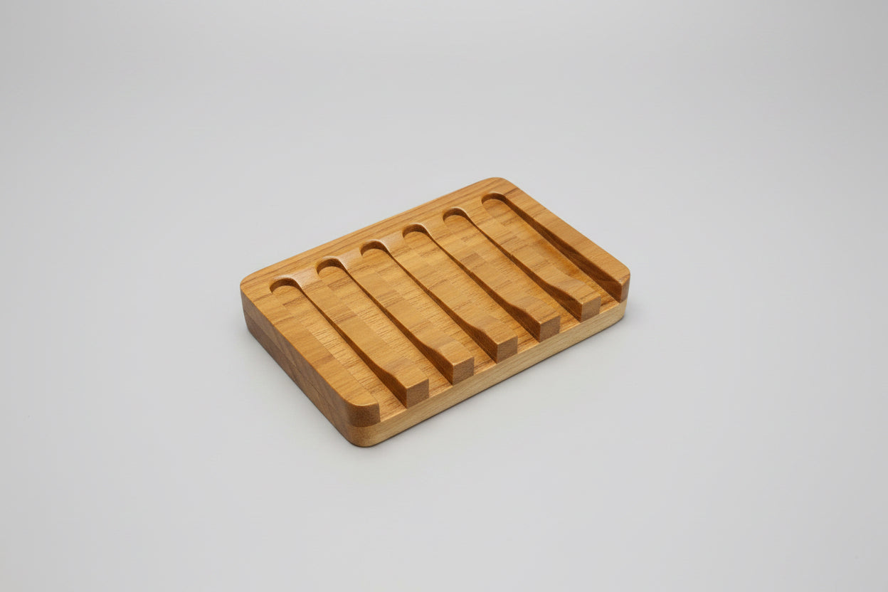 Wooden Ridges Soap Holder