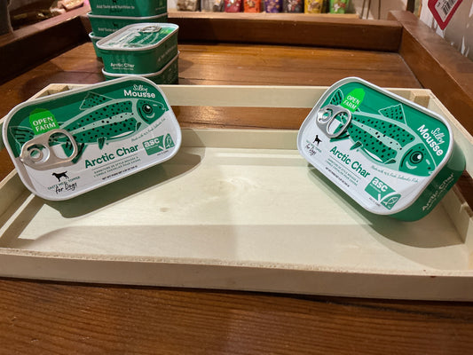 Arctic char, wet dog food