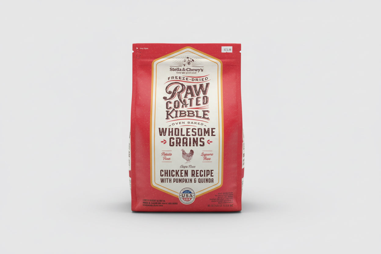 Freeze dried wholesome grains
