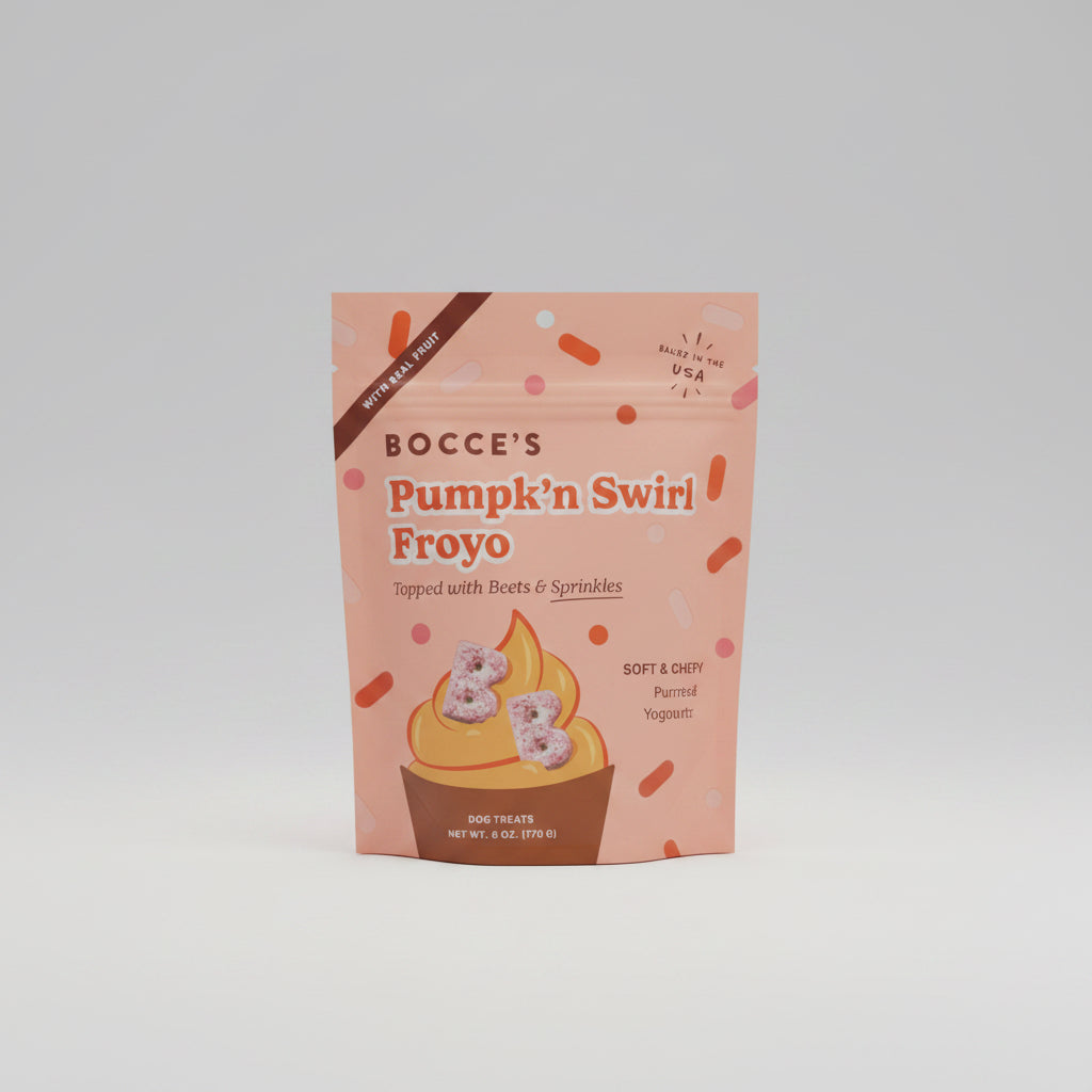 Bocce’s Pumpk’n Swirl Froyo