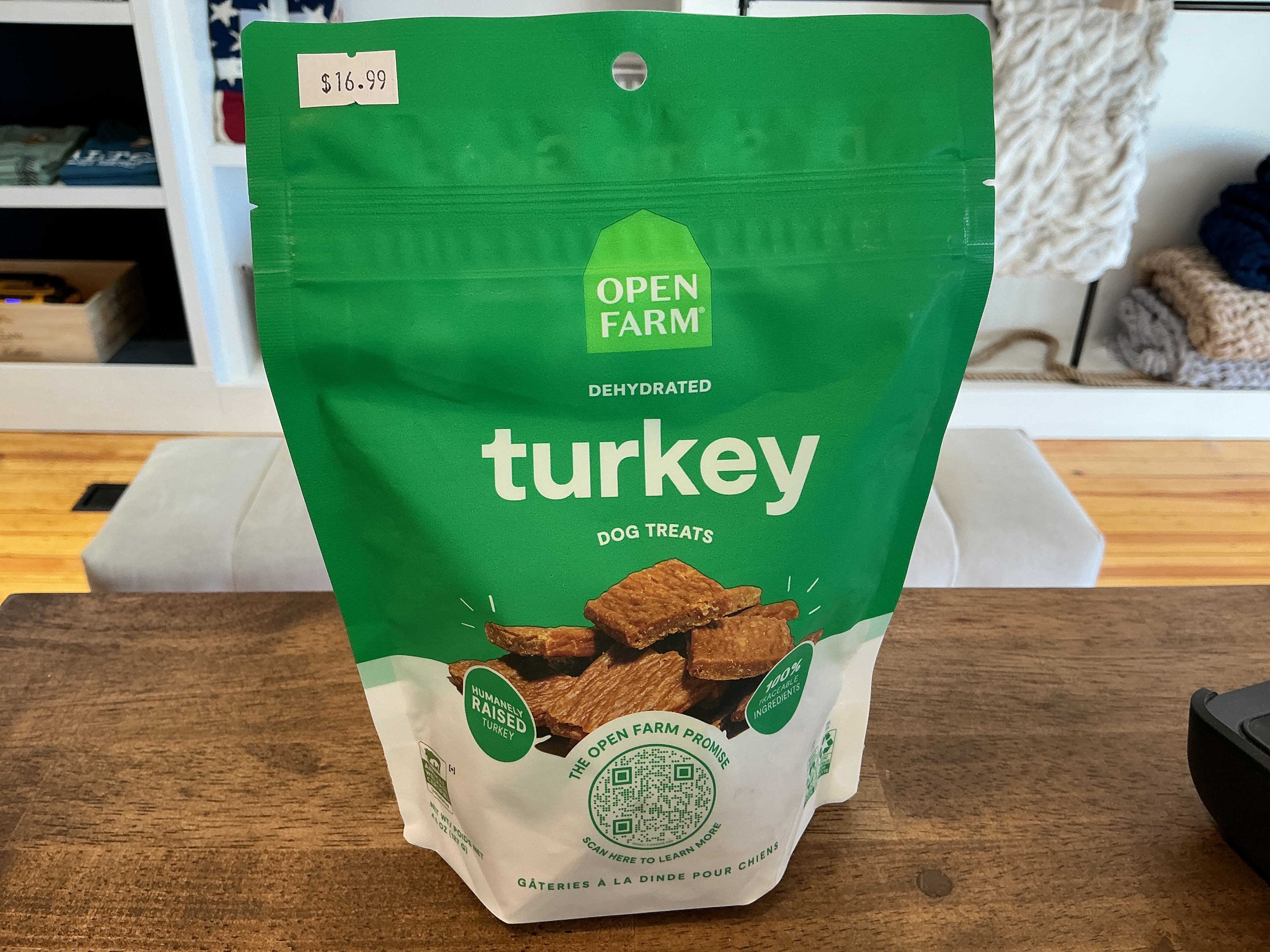 Turkey dog treats