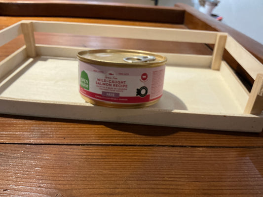 Wild caught salmon recipe, wet, cat food