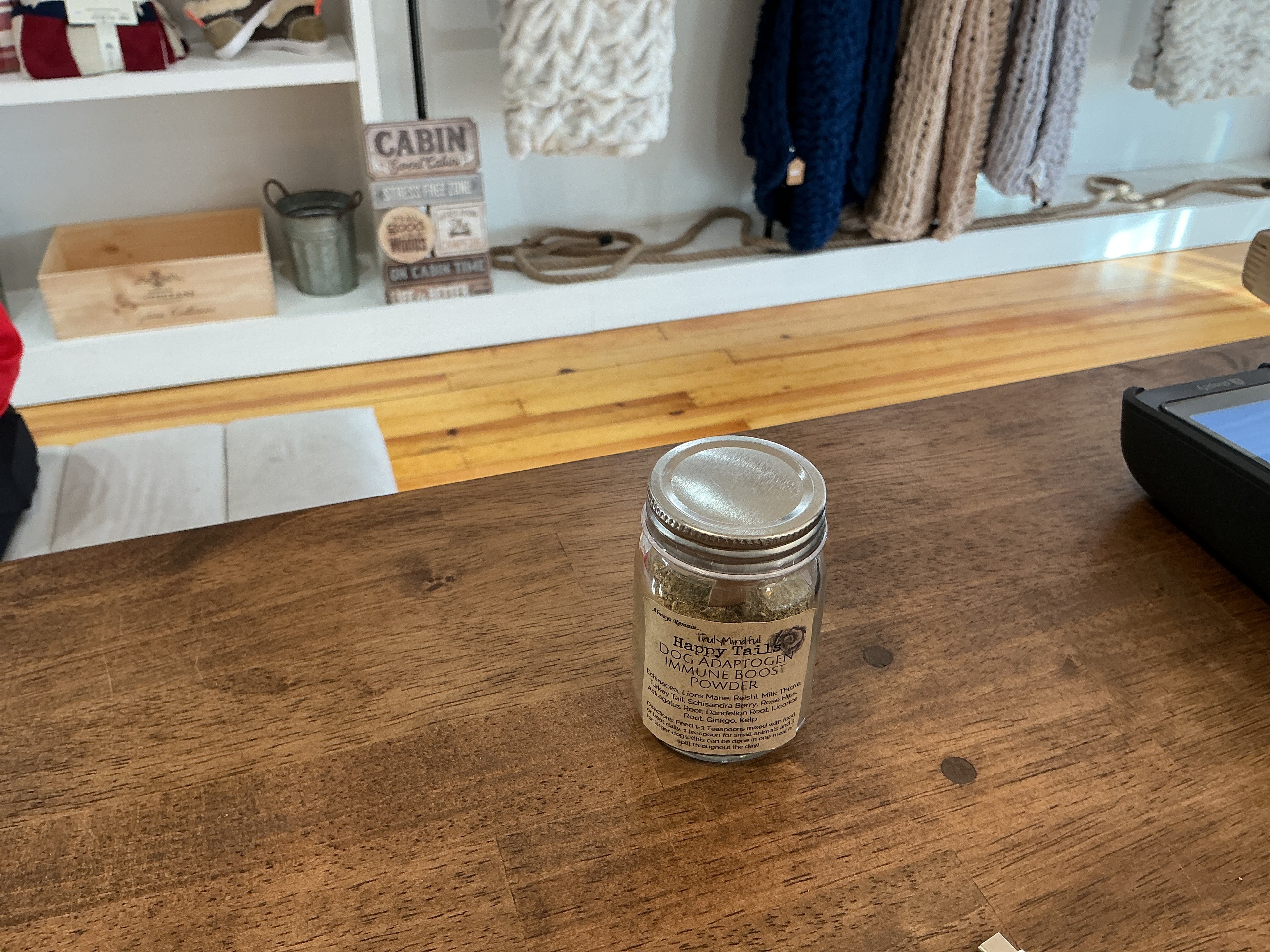 Dog adaptogen immune boost powder