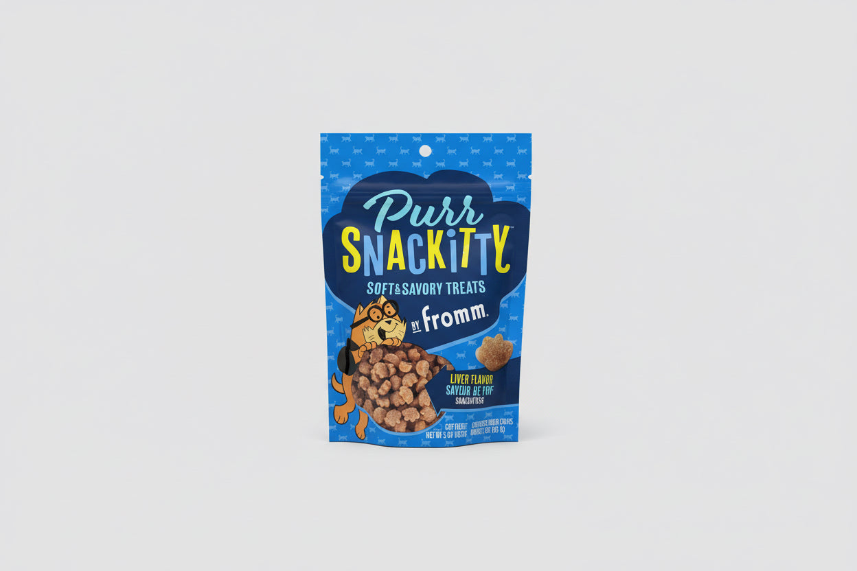 Purrsnackitty cat treat