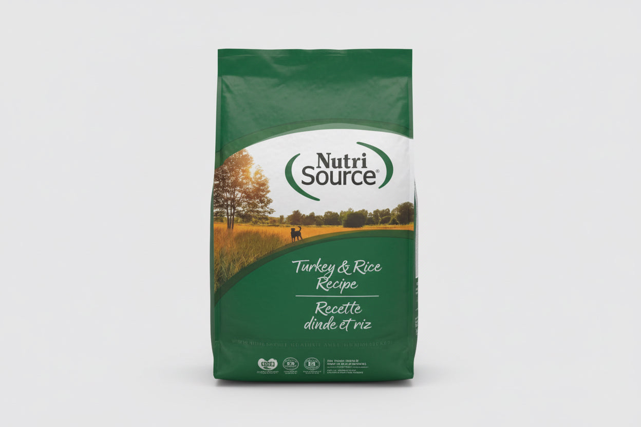 Nutri source turkey and rice dog food 26 pounds