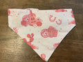 Disco country scrunch bandana