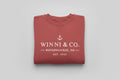 Winni & CO. Maroon Crewneck M